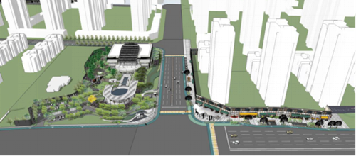 路媛：潤德·萬科翡翠公園品牌館景觀設計