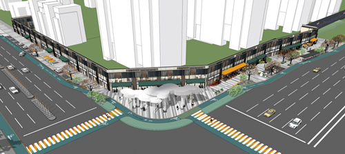 路媛：潤德·萬科翡翠公園品牌館景觀設計