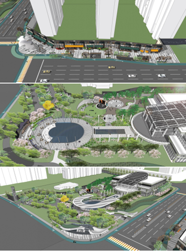 路媛：潤德·萬科翡翠公園品牌館景觀設計