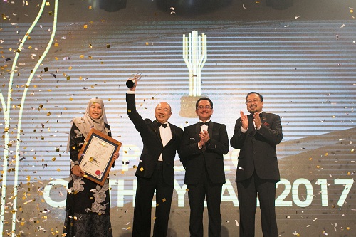 園冶杯組委會出席馬來西亞景觀獎頒獎典禮