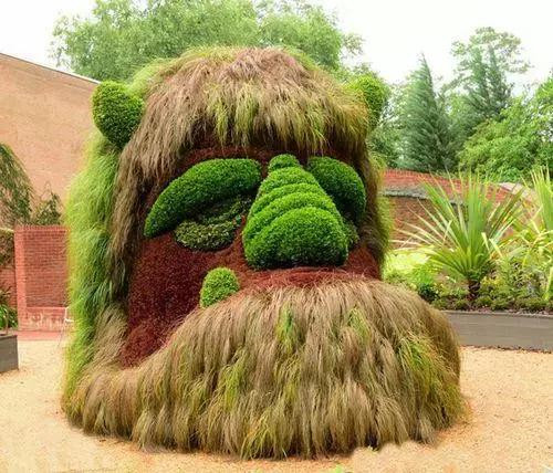 全球創意主題植物雕塑欣賞