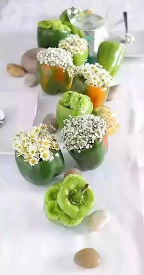 蔬菜水果插花，你不知道的美