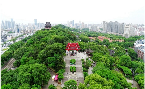 武漢黃鶴樓景區周邊立體整治見成效