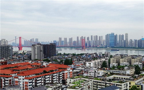 武漢黃鶴樓景區周邊立體整治見成效