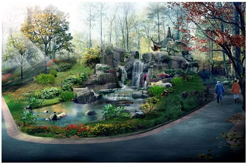 中國古典園林在現代中國式樓盤中的呈現