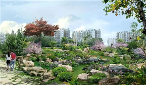 中國古典園林在現代中國式樓盤中的呈現