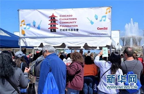 芝加哥“白金漢噴泉”正式啟動