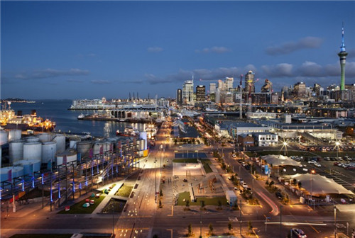 奧克蘭海濱工業(yè)區(qū)北碼頭長廊濱水景觀的改造