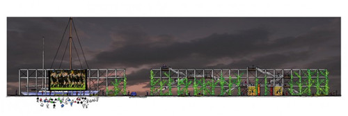 奧克蘭海濱工業(yè)區(qū)北碼頭長廊濱水景觀的改造