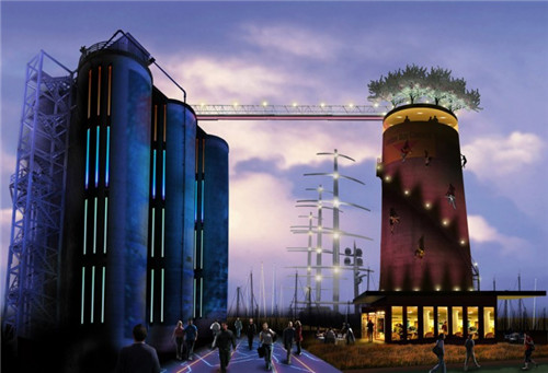 奧克蘭海濱工業(yè)區(qū)北碼頭長廊濱水景觀的改造