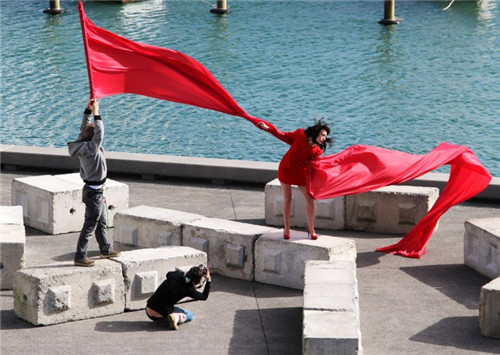 奧克蘭海濱工業(yè)區(qū)北碼頭長廊濱水景觀的改造