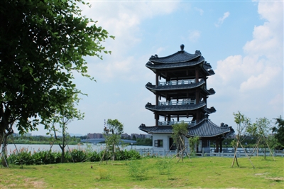 濕地公園扮靚農(nóng)村人居環(huán)境