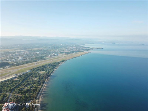 航拍沙巴最美酒店,俯瞰東姑阿都拉曼公園