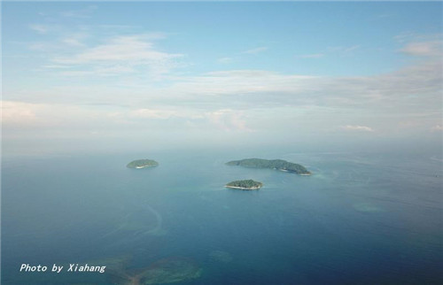 航拍沙巴最美酒店,俯瞰東姑阿都拉曼公園