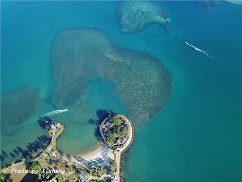 航拍沙巴最美酒店,俯瞰東姑阿都拉曼公園
