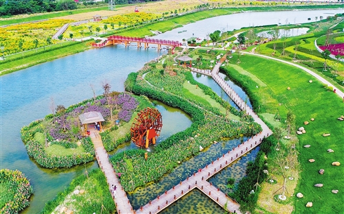 南寧:城市海綿化改造打造人水和諧新景