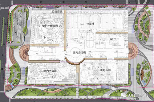 BJF(寶佳豐)國際設計作品丨東方影都萬達茂