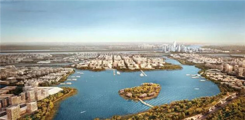 多圖詳解武漢長江新城起步區城市設計概念