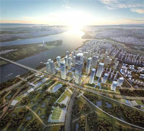 多圖詳解武漢長江新城起步區城市設計概念