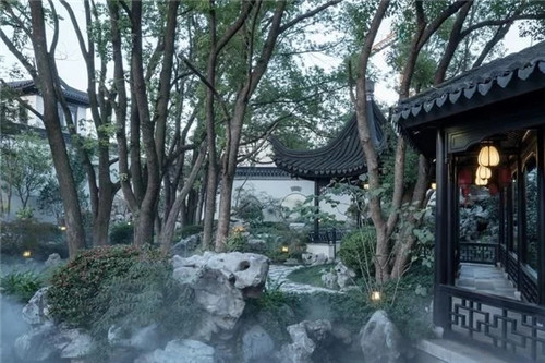 城市里的桃花源 園林設計思路