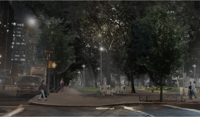 美國紐約市春街公園景觀設(shè)計(jì)