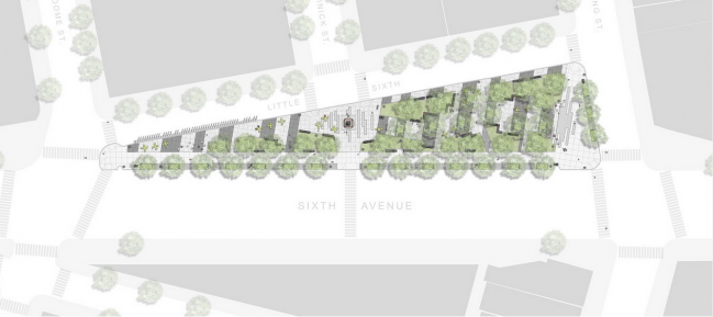 美國紐約市春街公園景觀設(shè)計(jì)