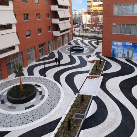 黑白交織的空間——Lana Park