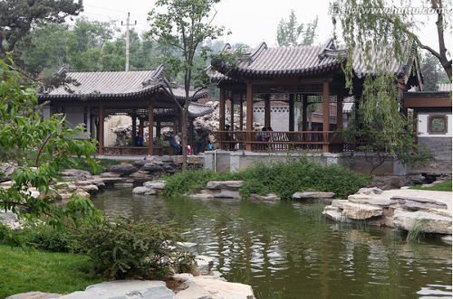 中式園林中的景觀小品