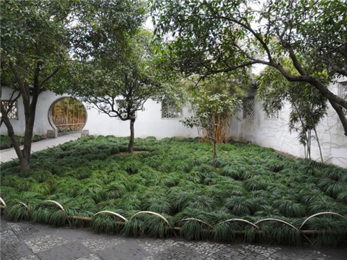 中式園林中的景觀小品