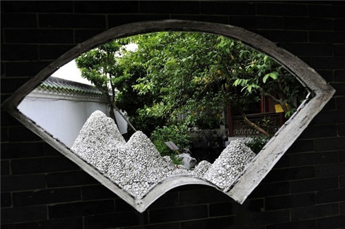 中式園林中的景觀小品