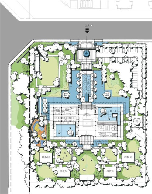 笛東臻品 :“以簡勝繁”中建 · 天府公館