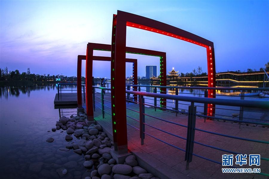 江蘇泰興：生態修復　“詩化”岸線