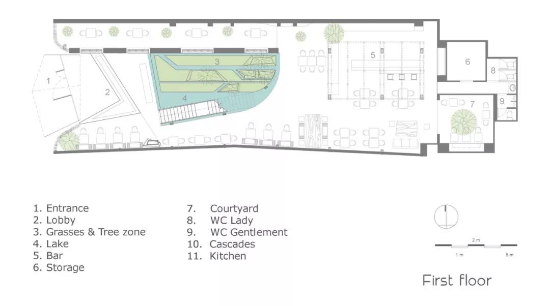 No.1986 咖啡餐廳,奇奇怪怪的‘烏鴉嘴’空間 / Le House
