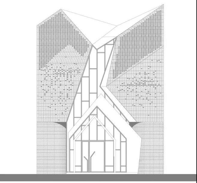 No.1986 咖啡餐廳,奇奇怪怪的‘烏鴉嘴’空間 / Le House