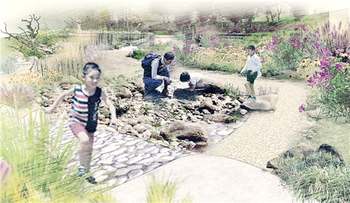 河北省第二屆(秦皇島)園博會花境創意作品——山海境