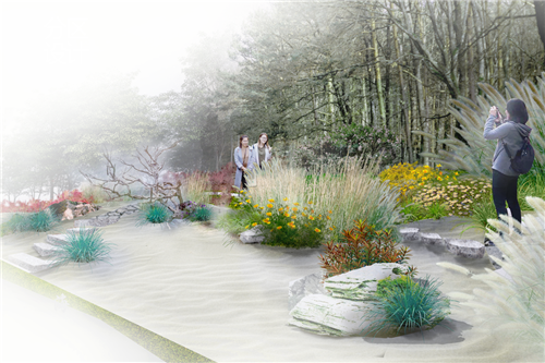 河北省第二屆(秦皇島)園博會花境創意作品——山海境