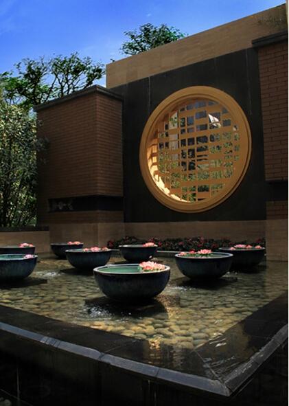 別墅庭院水景設(shè)計(jì)賞析