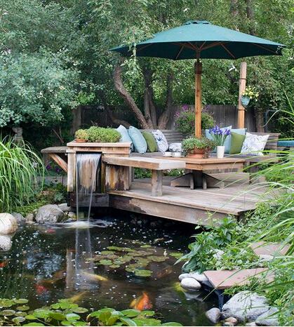 別墅庭院水景設(shè)計(jì)賞析