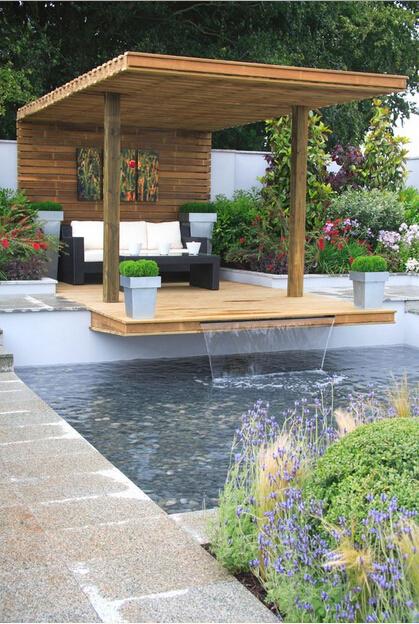 別墅庭院水景設(shè)計(jì)賞析