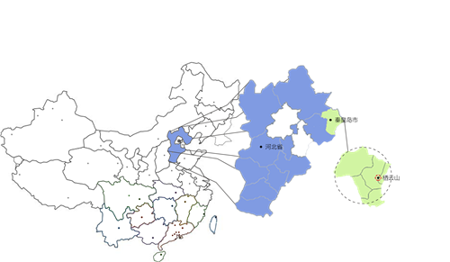 河北省第二屆(秦皇島)園博會花境創意作品——山·城·沙·海