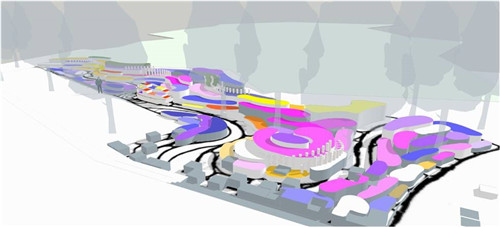 河北省第二屆園博會花境創意作品——花漫“水圖”卷