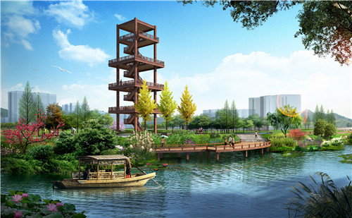 園冶杯專業獎:楊柳灣濱河公園景觀設計