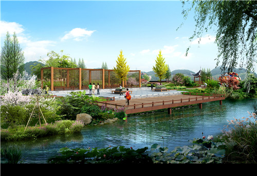 園冶杯專業獎:楊柳灣濱河公園景觀設計