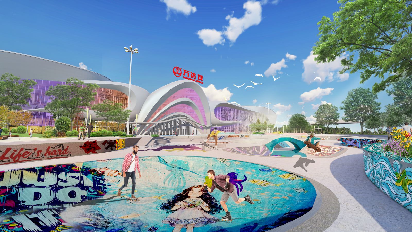 園冶杯專業獎:無錫萬達茂景觀設計