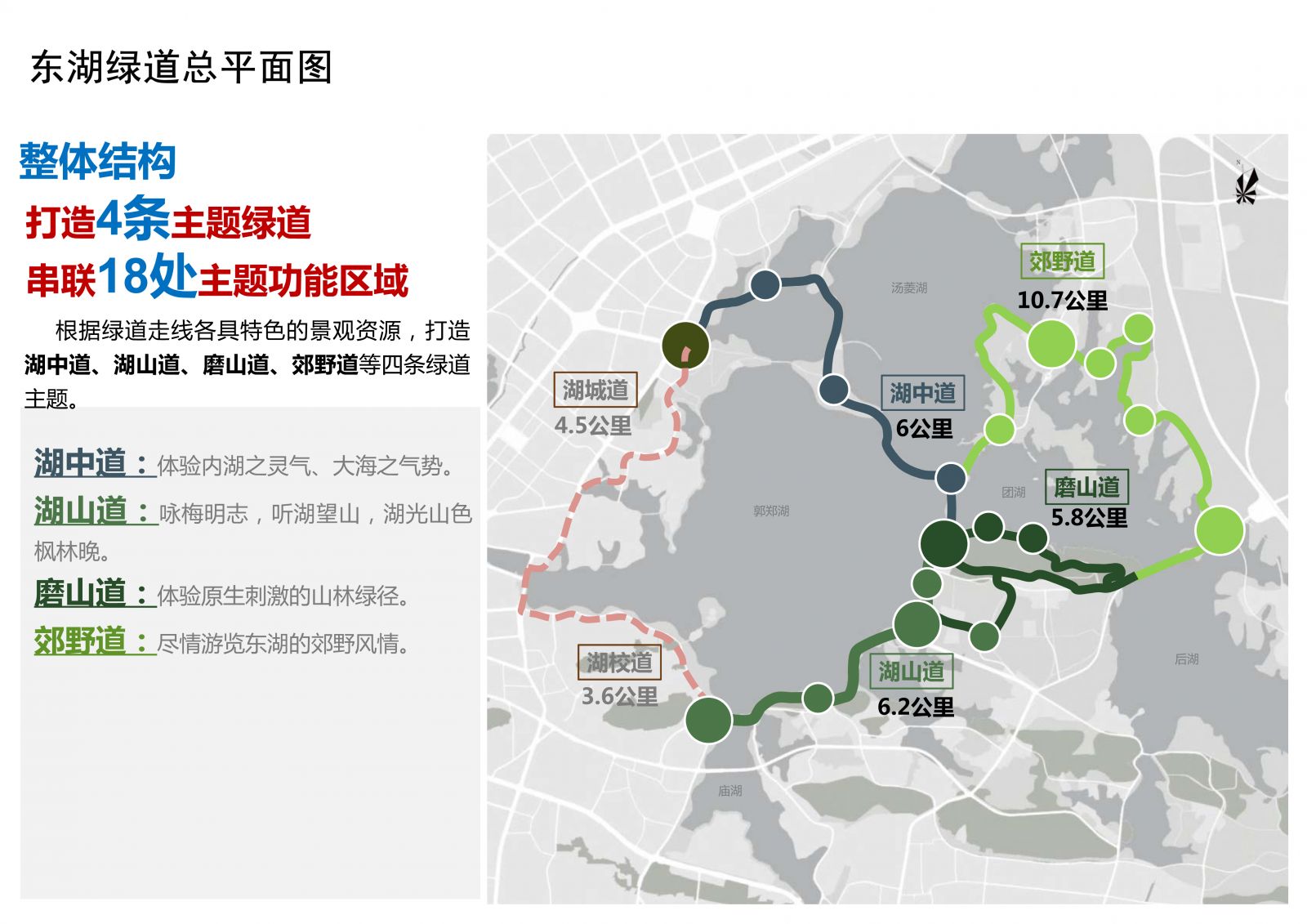園冶杯專業獎:武漢環東湖綠道景觀方案設計
