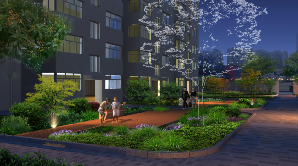 園冶杯專業獎:江蘇鎮江江二社區海綿城市改造工程景觀設計