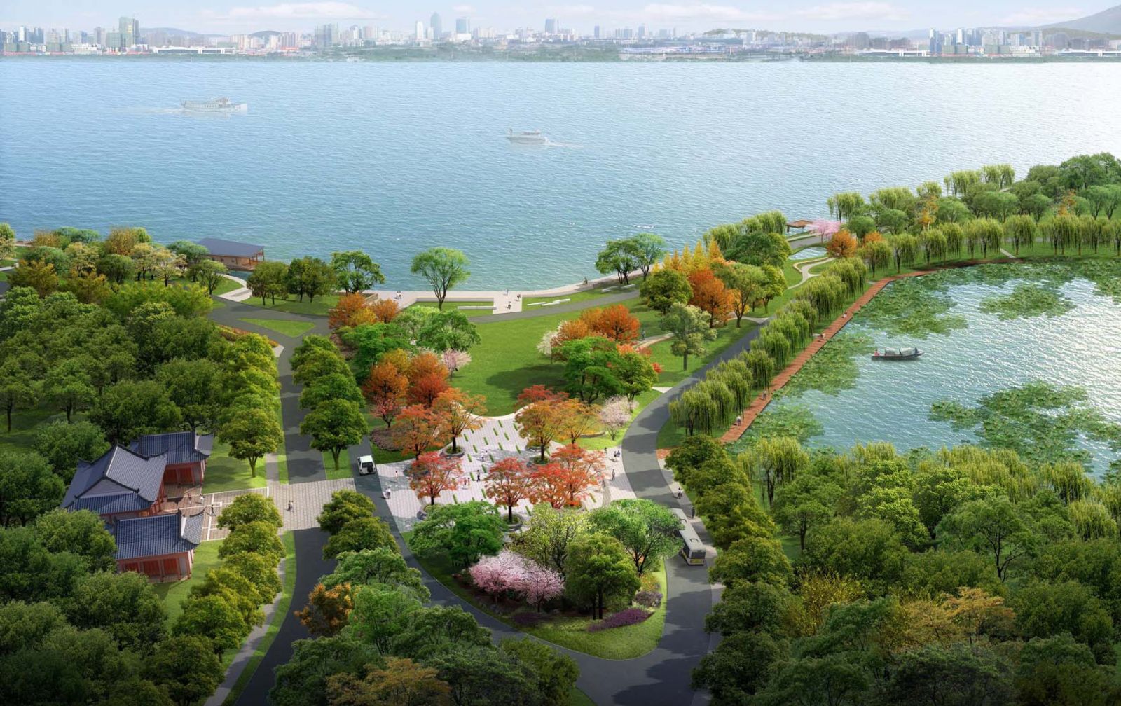 園冶杯專業獎:武漢環東湖綠道景觀方案設計