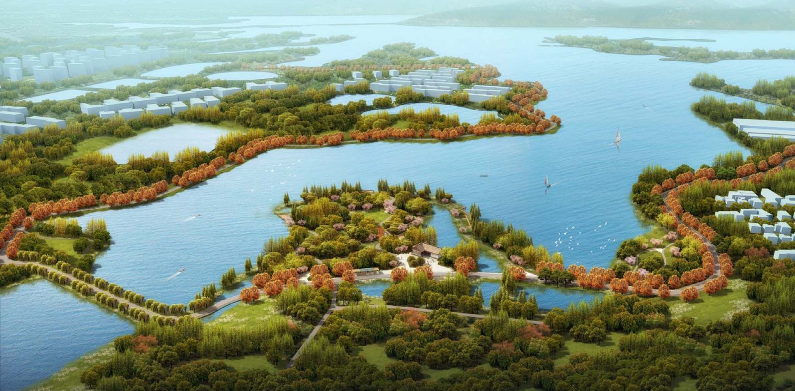 園冶杯專業獎:武漢環東湖綠道景觀方案設計