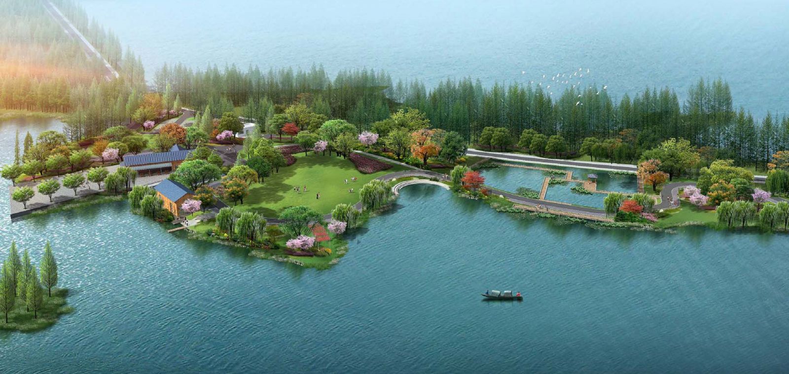 園冶杯專業獎:武漢環東湖綠道景觀方案設計