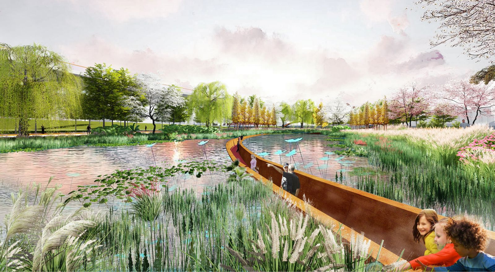 園冶杯專業獎:濟南章丘小東山濕地公園